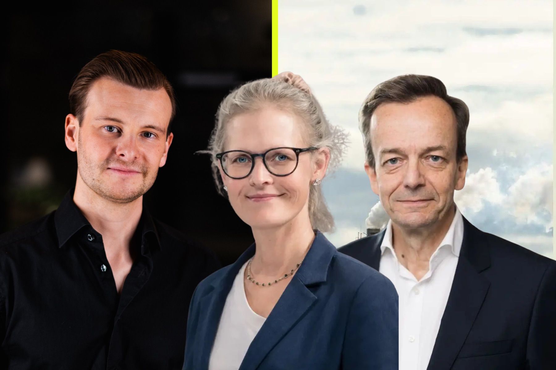 Hugo Boccara, Linda Hedenblom och Claes Fredriksson. Foto: pressbilder.
