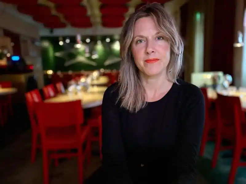 Frida Berry Eklund, medgrundare av Klimatkollen. Foto: pressbild.