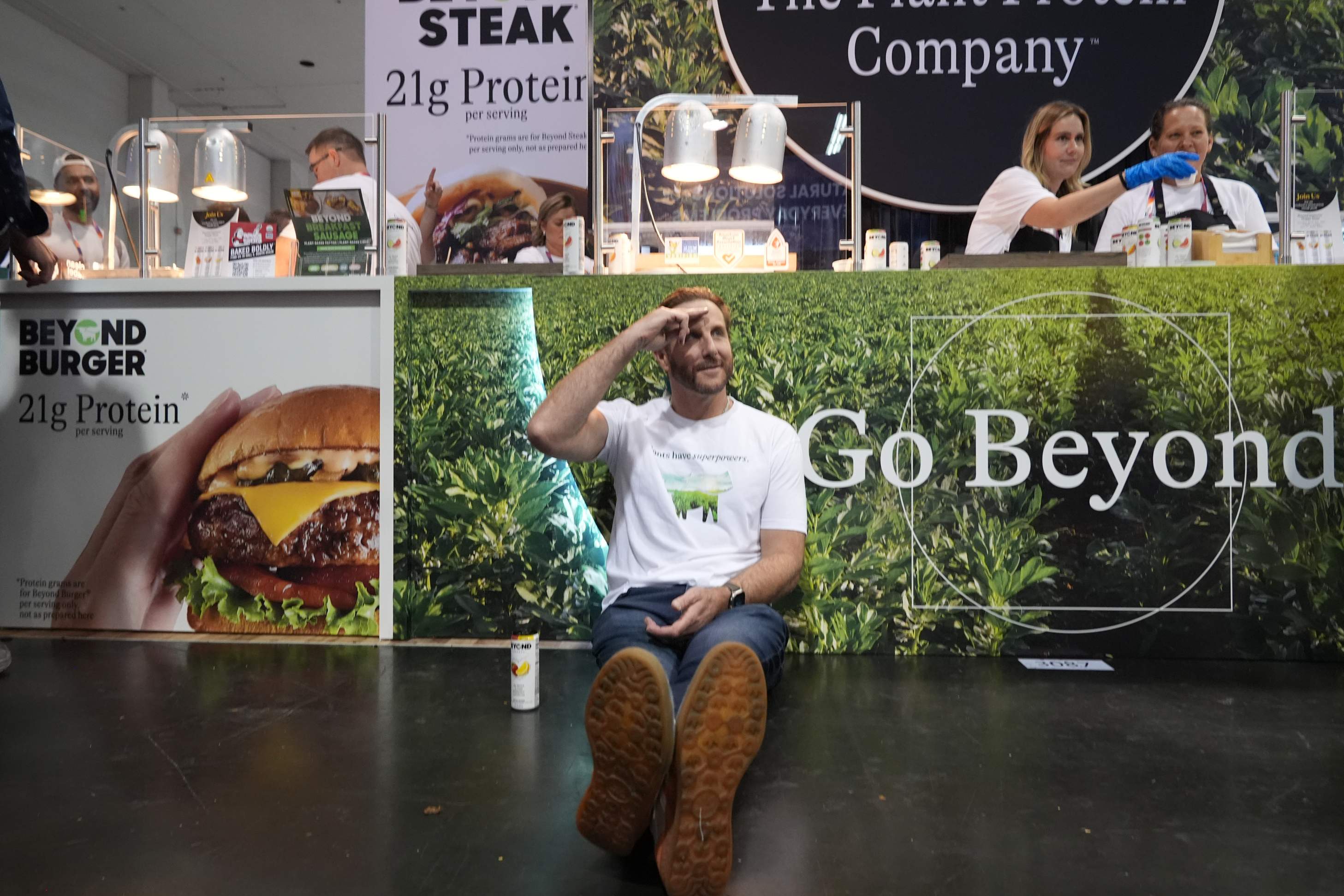 Beyond Meats vd Damian Dovarganes. Foto: AP/TT.