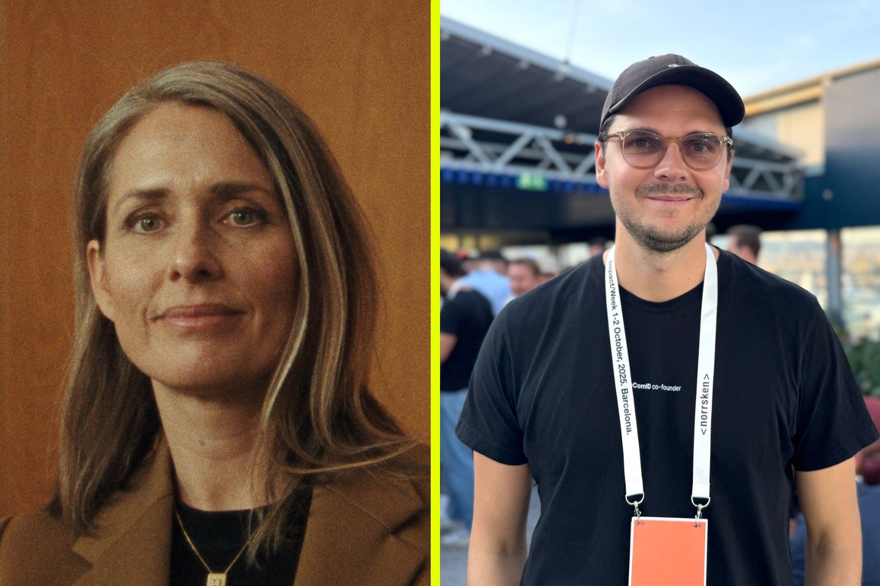 Helena Helmersson och Oscar Rundqvist. Foto: pressbild / Camilla Bergman.