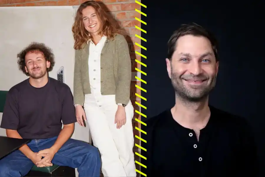 Jean Crosetti och Patricia Apostol på Bubble robotics, Alex Bakir på Norrsken. Foto: Pressbilder.