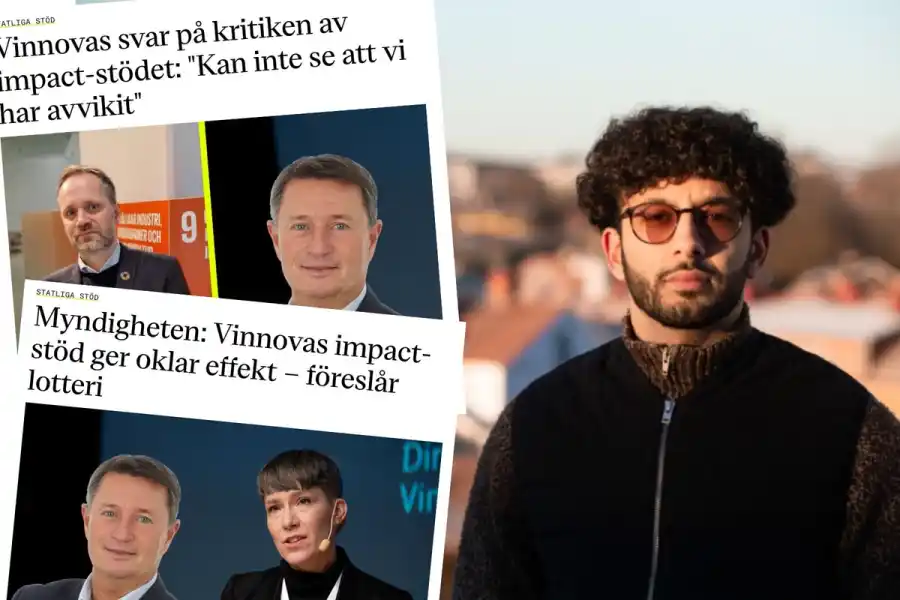 Robin Rushdi Al-Sálehi, grundare av Vakansa. Foto: pressbilder.