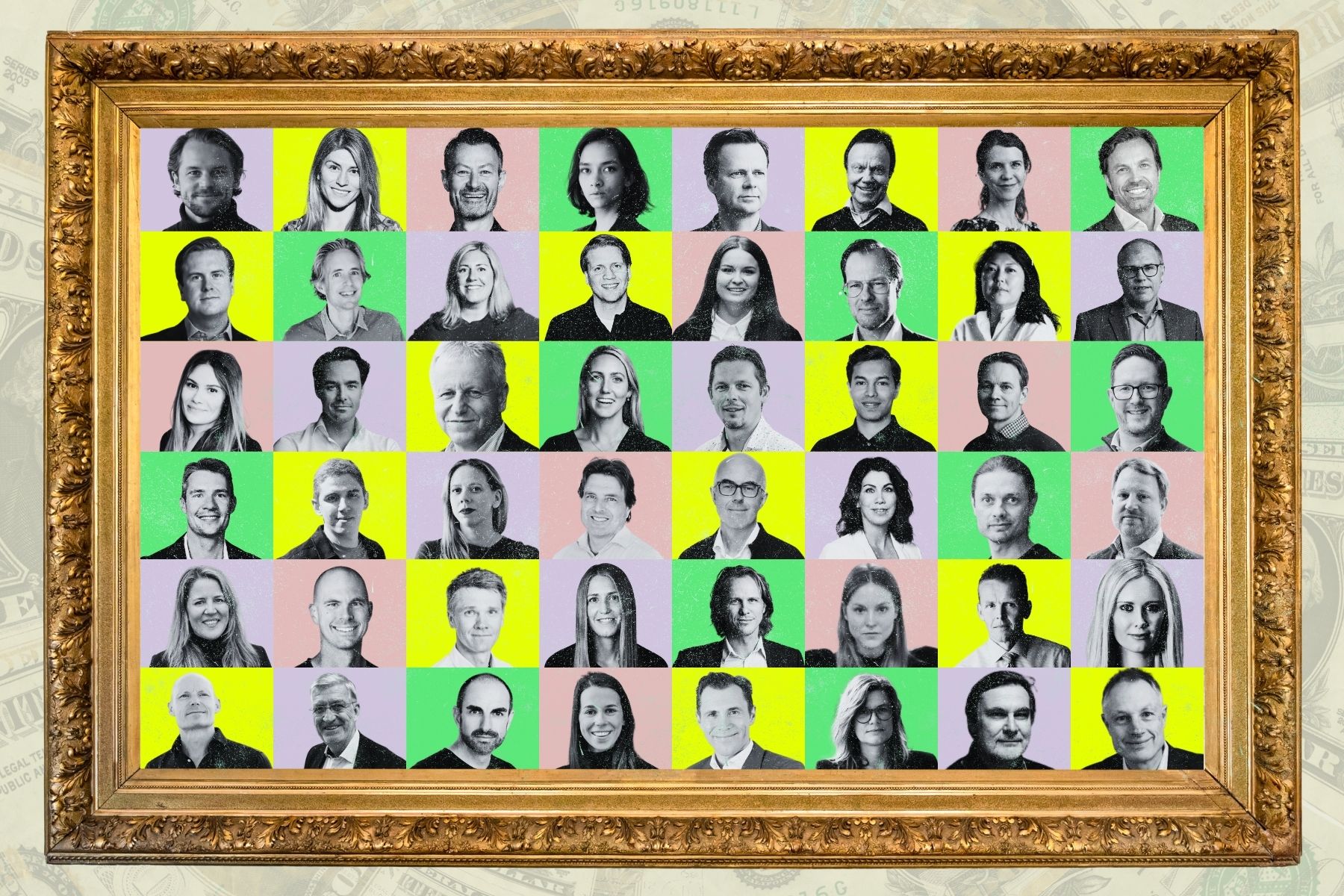 Här är alla personer som listas nedan. Foto: pressbilder. Grafik: Diana Demin, Impact Loop.