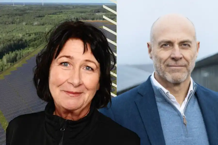 Mia Engnes och Warren Campbell. Foto: pressbild.