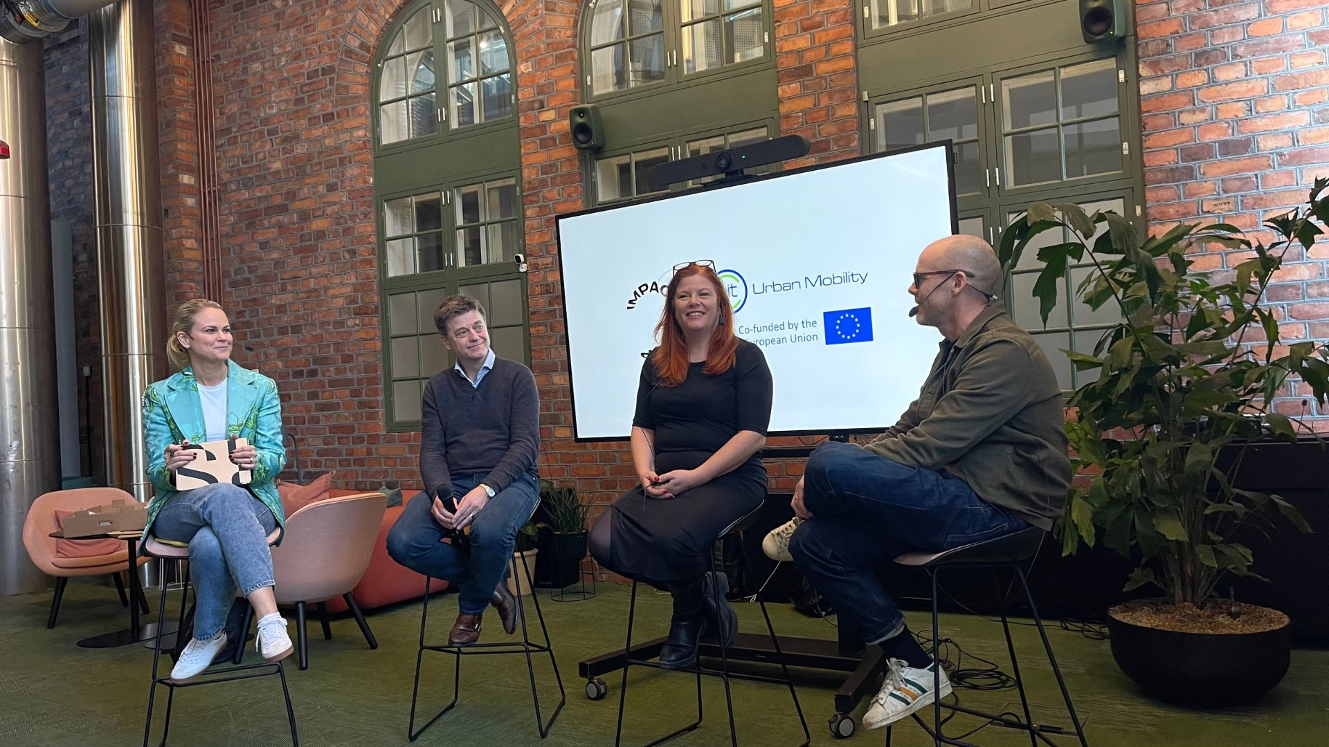 Camilla Bergman, Impact Loop, Fredrik Hånell, EIT, Karin Ebbinghaus, Elonroad och Stilrides Jonas Nyvang.