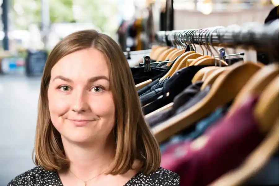 Martina Lidfeldt på IVL. Foto: Pressbilder.