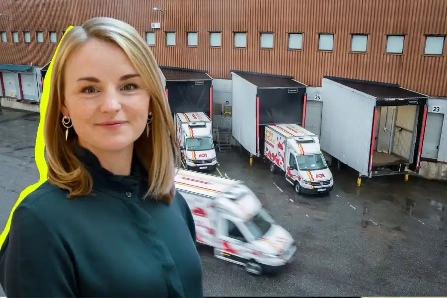 Lotta Wollentz, chef för Ica paket. Foto: Pressbilder.