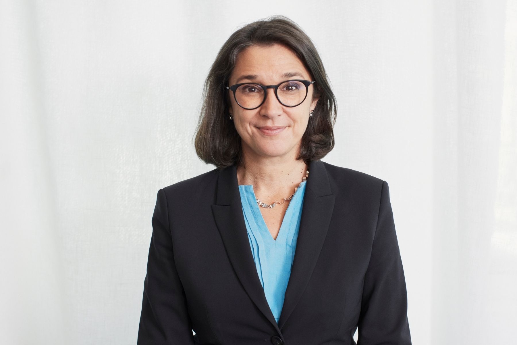 Lena Hök, vice vd på Skanska AB, med ansvar för hållbarhet och innovation. Foto: Skanska.