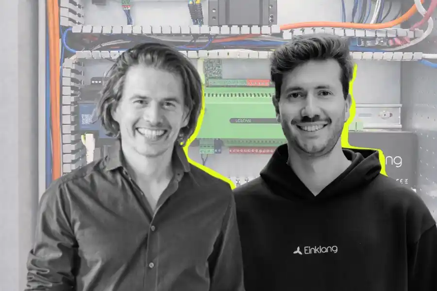 Felix Krause (Vireo Ventures) and Lucas Jonas (Einklang). Press photos/Impact Loop design