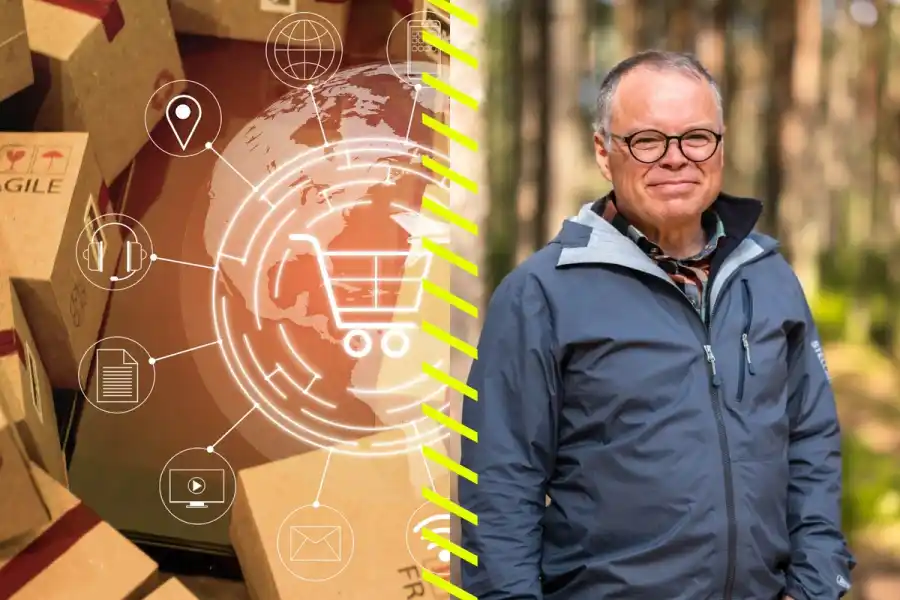 Per Hallendorf, vd och medgrundare till förpackningsteknik-bolaget Optibinary. Foto Pressbild.