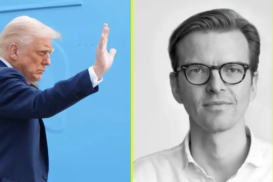 Donald Trumps politik har fått impact-bolag att ändra sin retorik säger Jacob Bro, partner på riskkapitalbolaget 2150. Foto: TT/2150