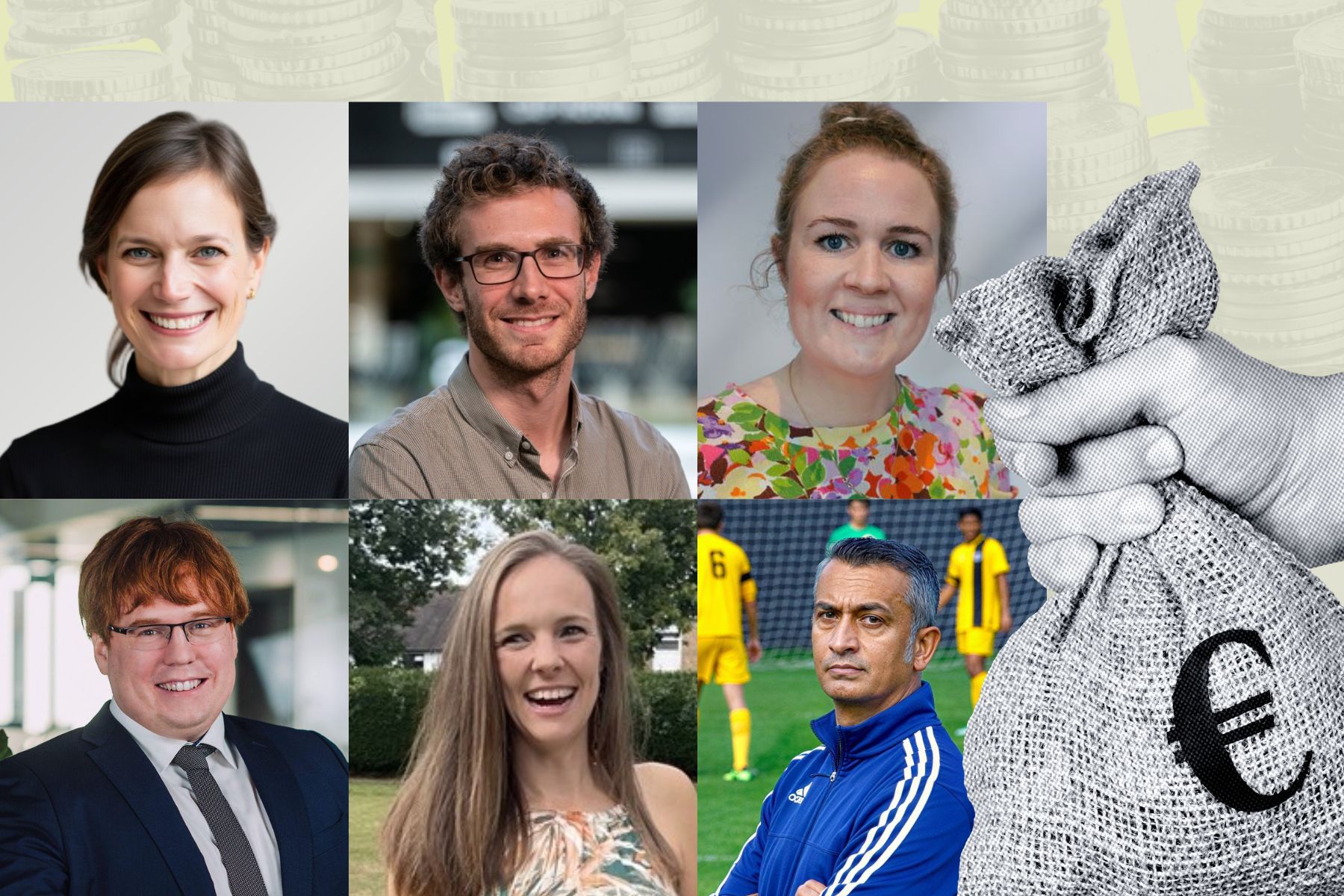 Some of the Europe-based founders that raised rounds this week. Press photos/Impact Loop design