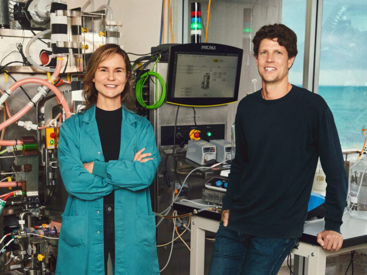 Dr Julia Reisser and Michael Kingsbury. Photo: press