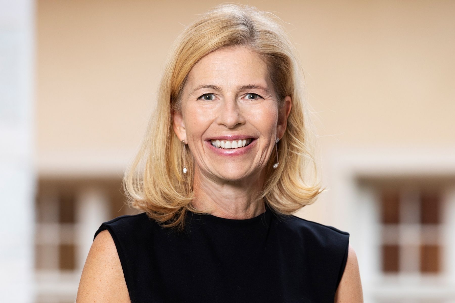 Mia Brunell Livfors, ny ordförande för Solkompaniet. Foto: Pressbild.