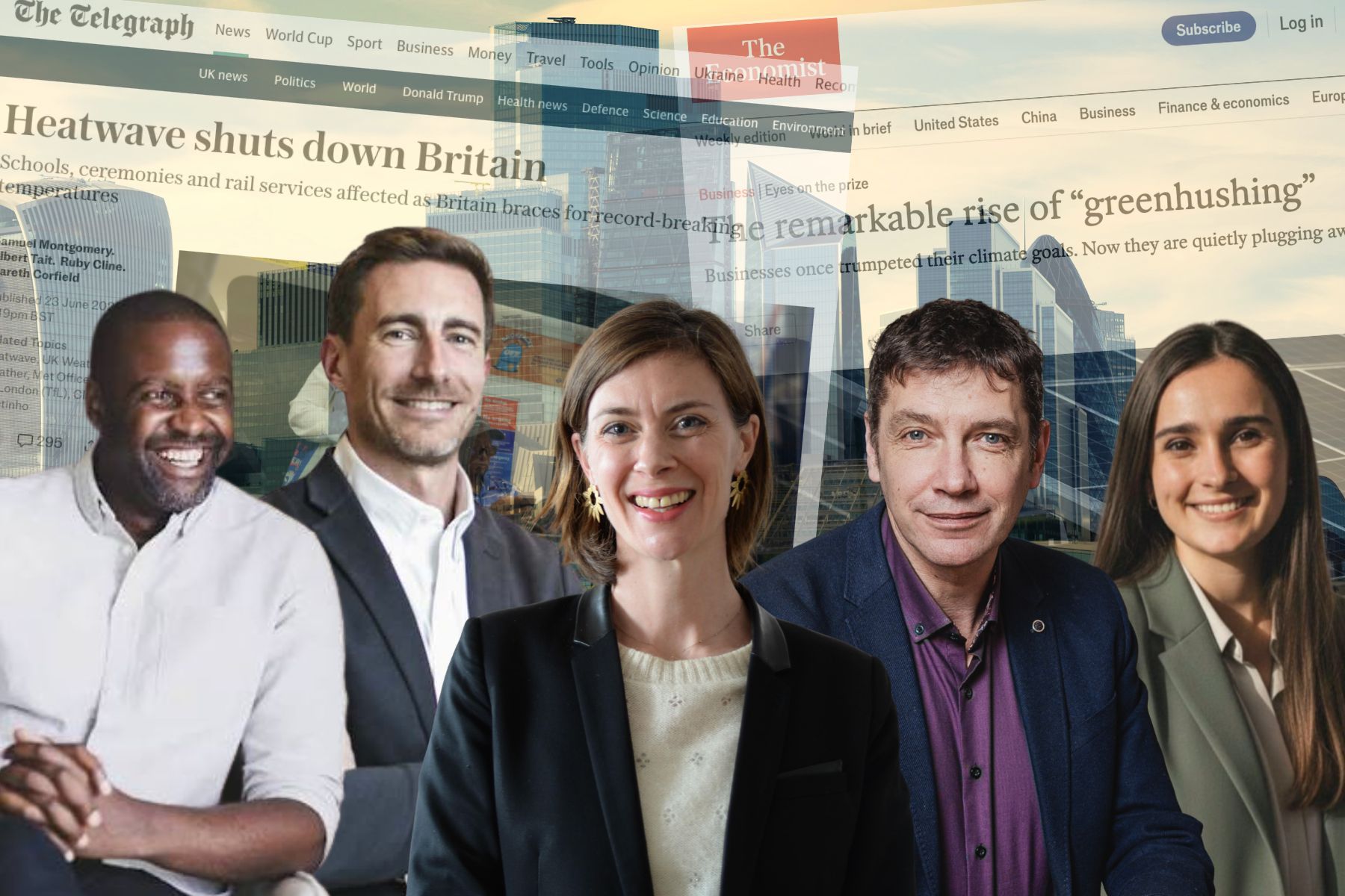 From left: Gosbert Chagula, Christophe Defert, Julia Reinaud, Andrew Wordsworth, and Constance Perez. Press photos/Impact Loop design