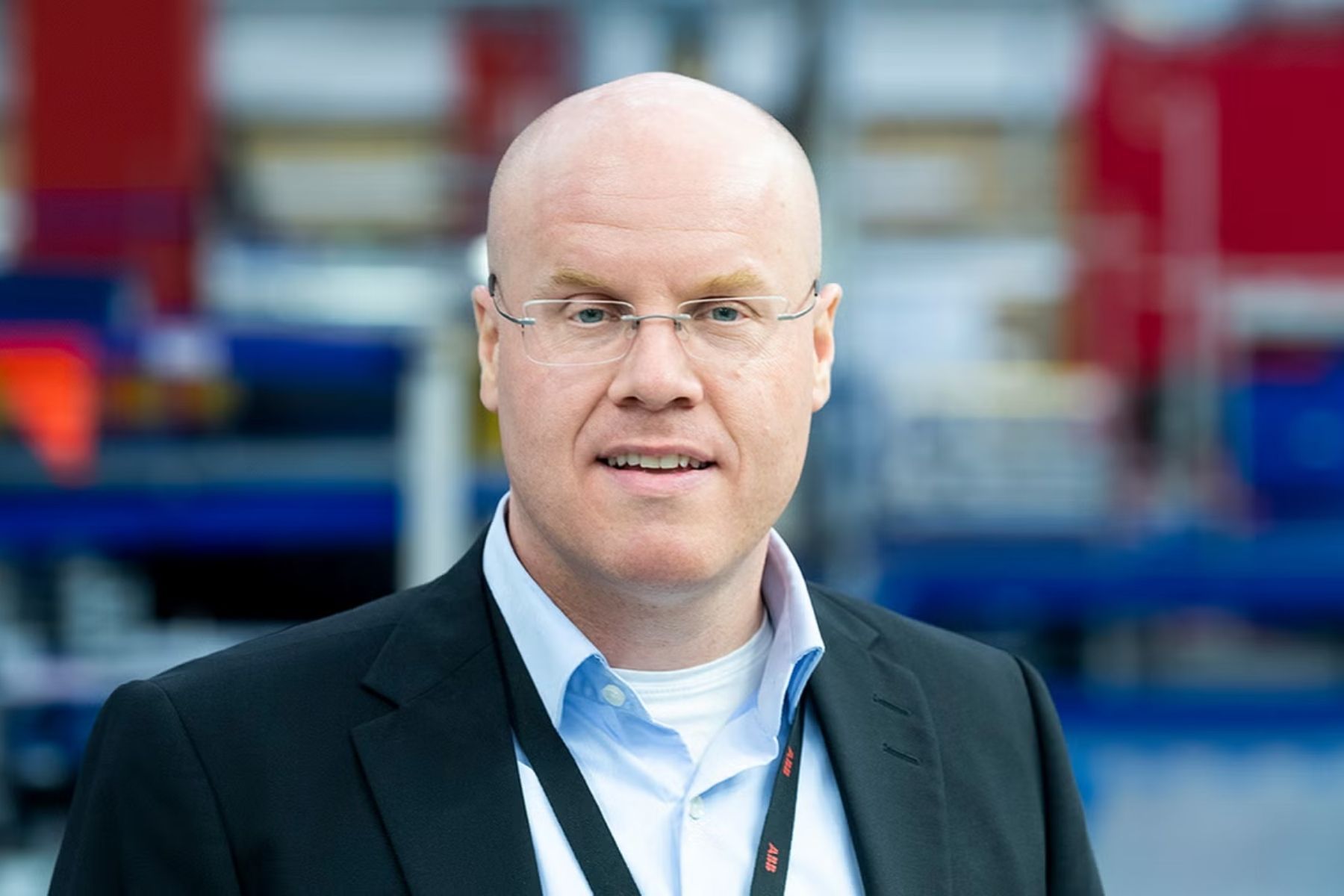 Tobias Hansson, vd för Hitachi Energy Sweden. Foto: Pressbild.