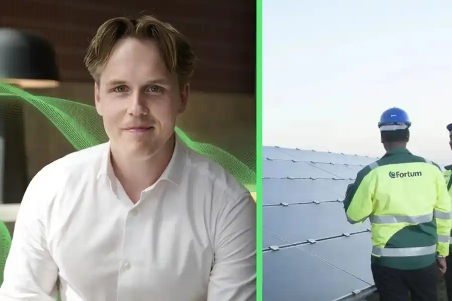 Fredrik Magnusson, Fortum. Foto: Pressbilder.