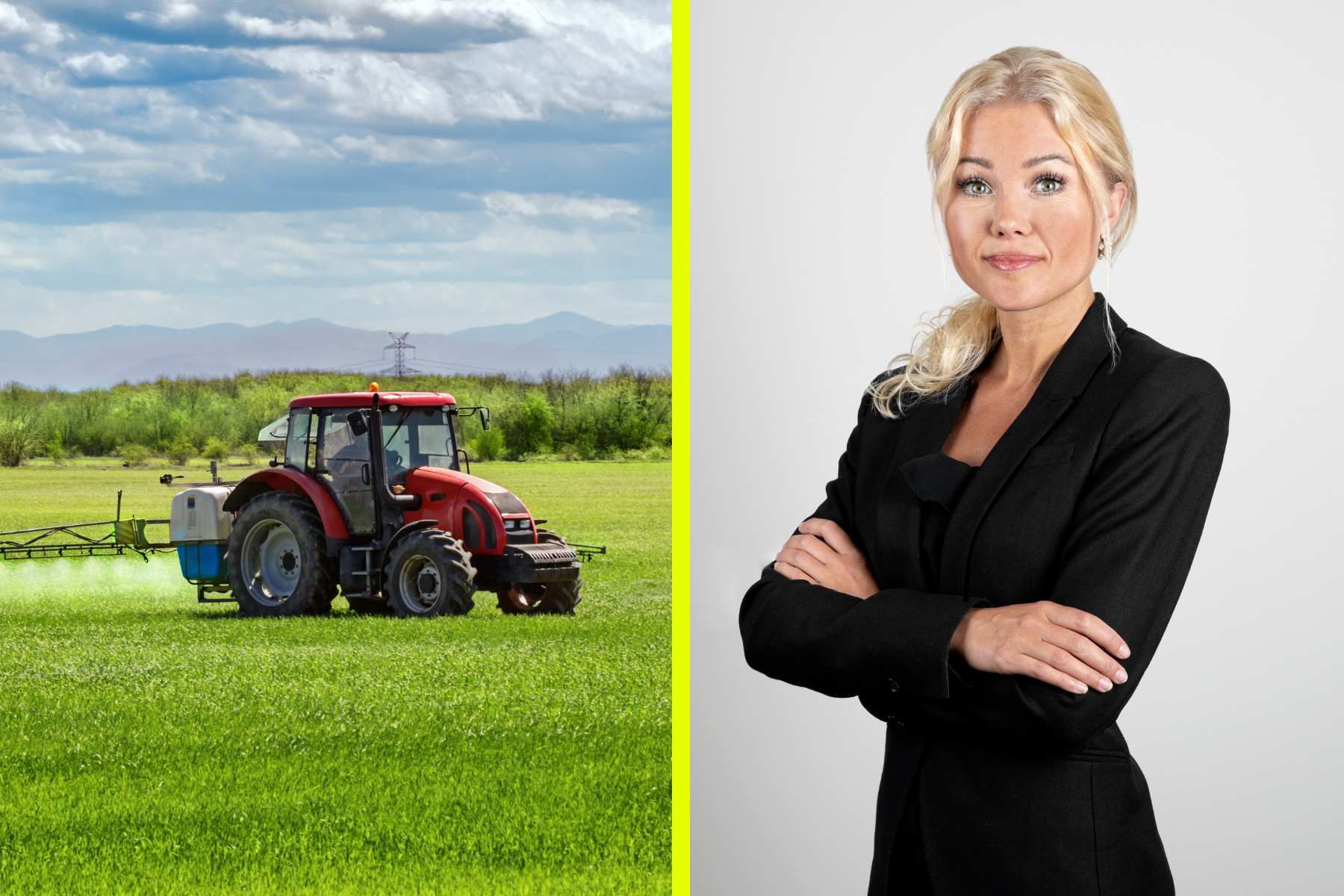 Frida Lönnqvist, ny partner på byWit. Foto: Canva och pressbild.