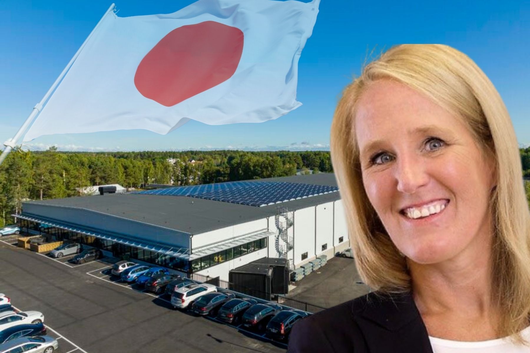 Annika Werneman, COO på  Vanadis Energy / MK Plus Sweden. Pressbilder / Canva (montage).