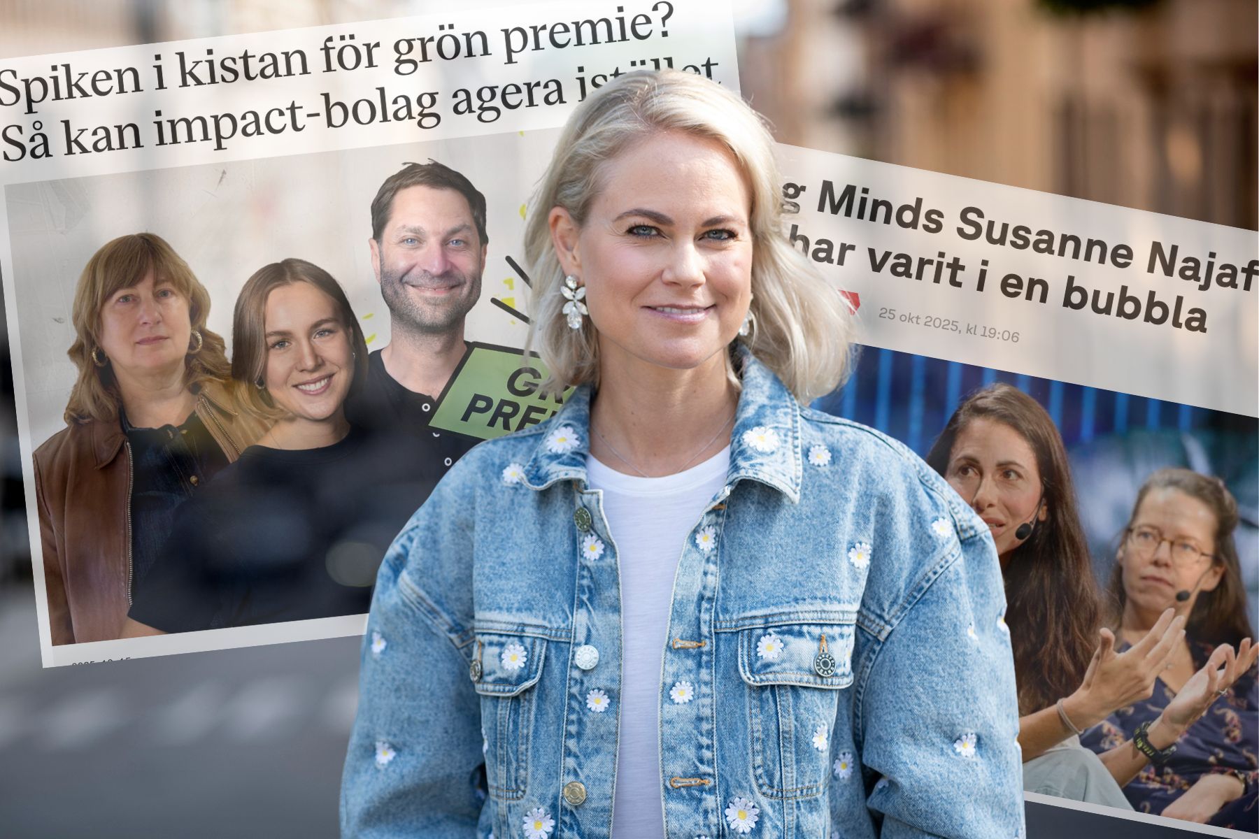 Camilla Bergman, grundare av Impact Loop. Foto: Jonas Borg.