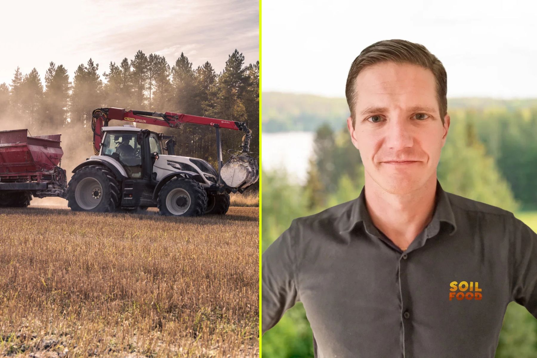 Mattias Gustafsson, vd för Soilfood. Photo: pressbild.