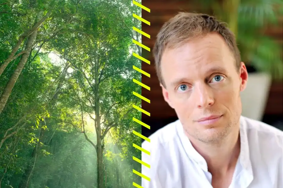 Robert Höglund, rådgivare inom koldioxidinfångning. Foto: Pressbild.