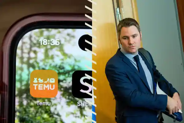 Shein's Head of Communications Robin Kiely (pictured in his previous role at Ryanair). Image: TT/Impact Loop