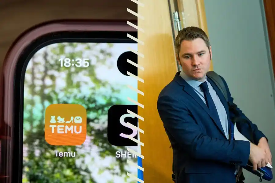 Shein's Head of Communications Robin Kiely (pictured in his previous role at Ryanair). Image: TT/Impact Loop