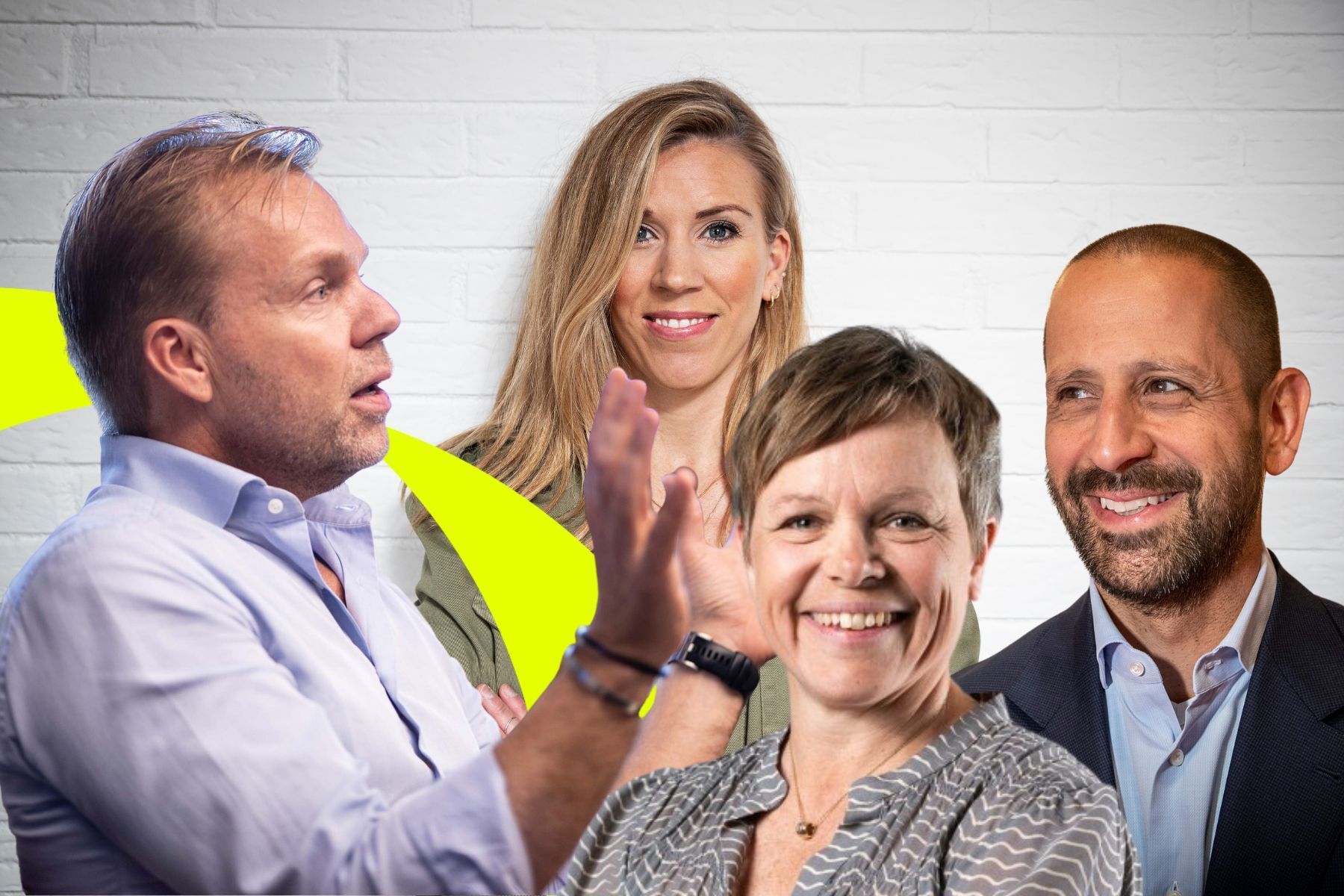 Några av personerna på bolagen vi gått igenom: Stefan Jansson, Polarium, Elin Morales Härén, Airmee, Åsa Maria Nordström, Alelion och Essa Al-Saleh, Volta trucks.