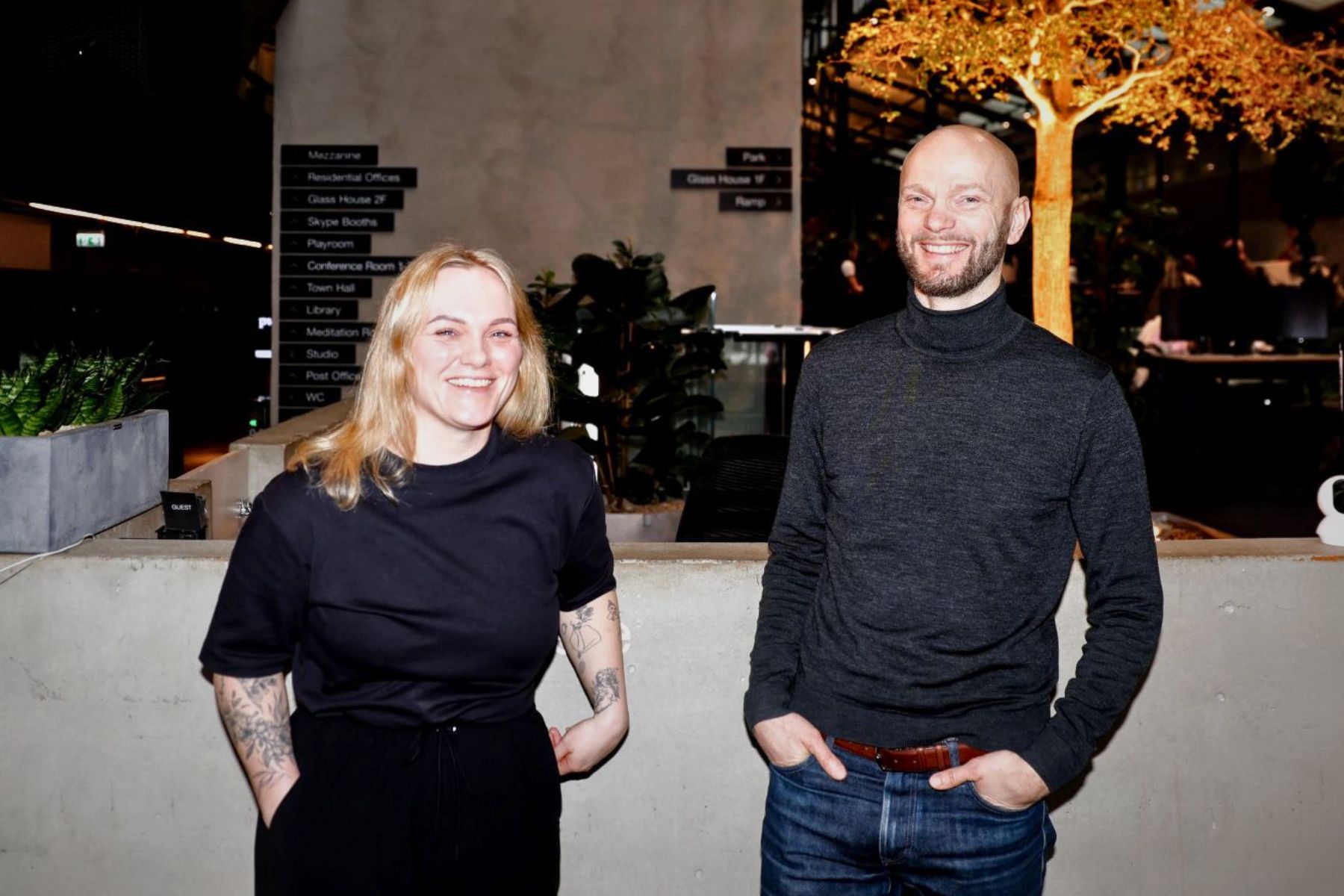 Merit Vislapu (left) and Siim Teller. Credit: Norrsken