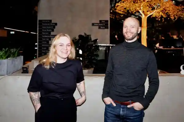 Merit Vislapu (left) and Siim Teller. Credit: Norrsken