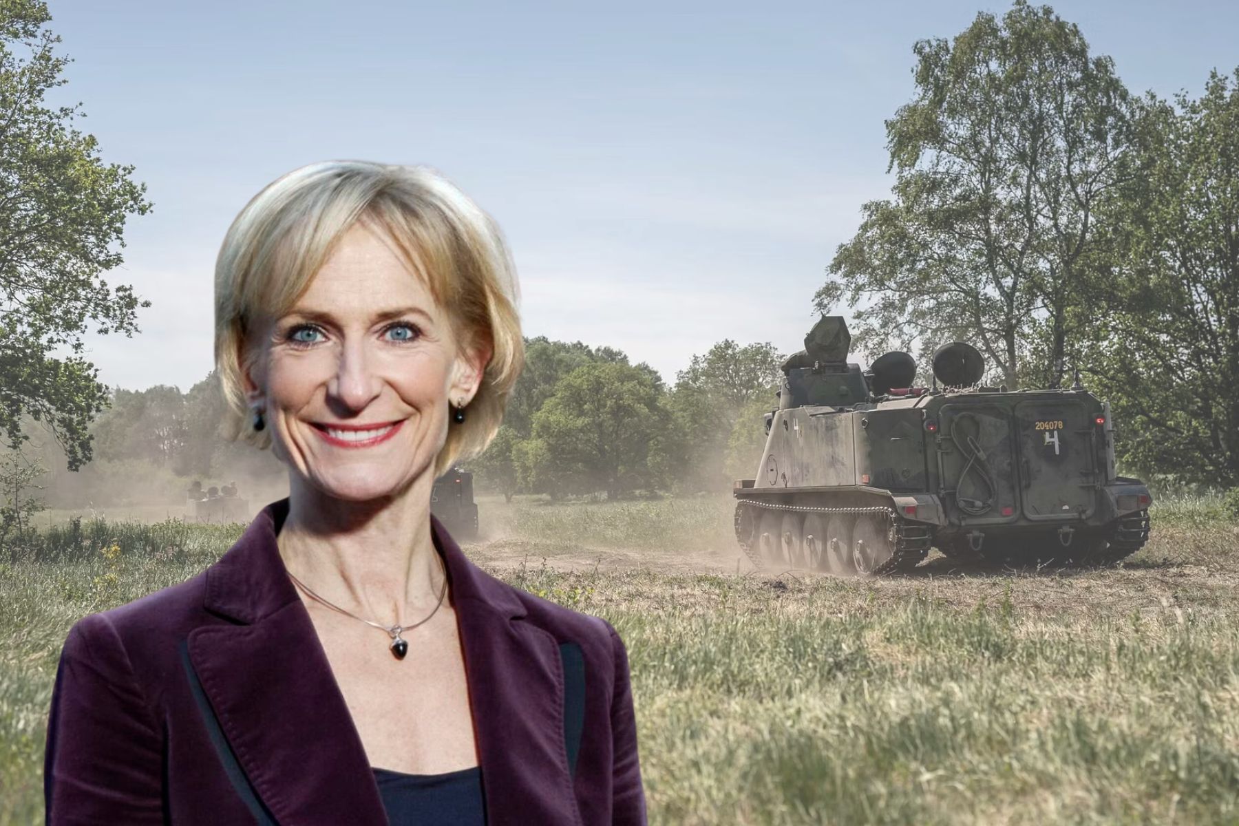 Regeringens industrisamordnare Kristina Alvendal. Foto: Pressbild. Montage: Energy Loop.