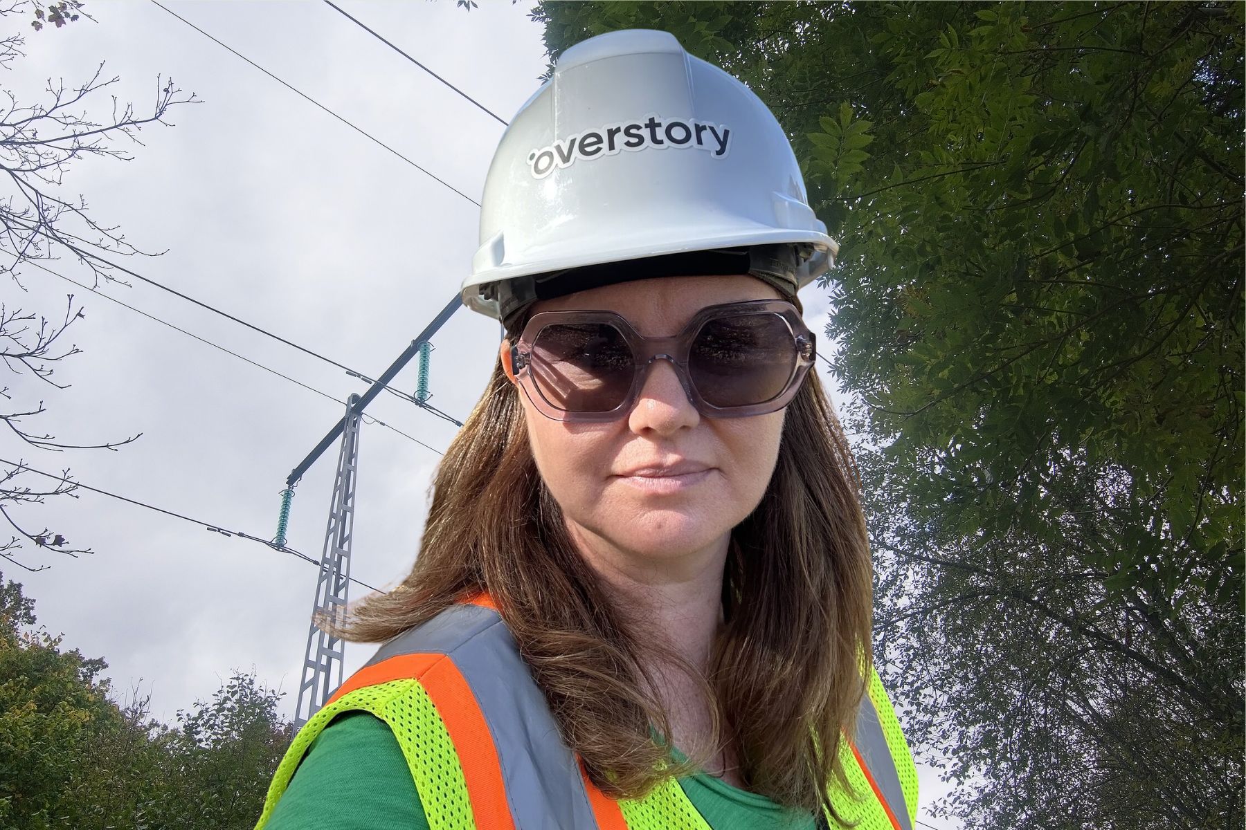 Overstory CEO Fiona Spruill. Credit: Fiona Spruill/Impact Loop mockup