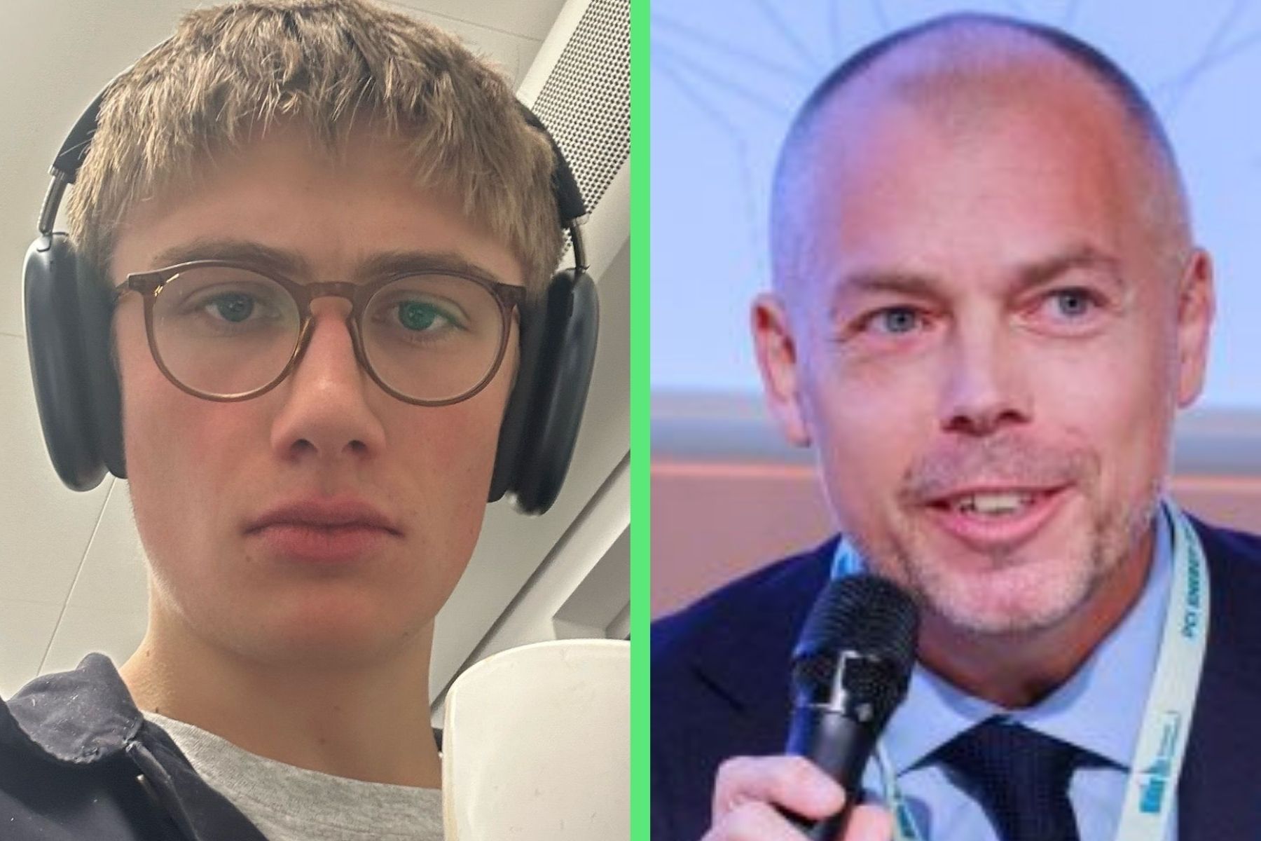 Nils Eric Samrud och Björn Santana Arvidsson på Lavoit. Foto: Privat/pressbild.