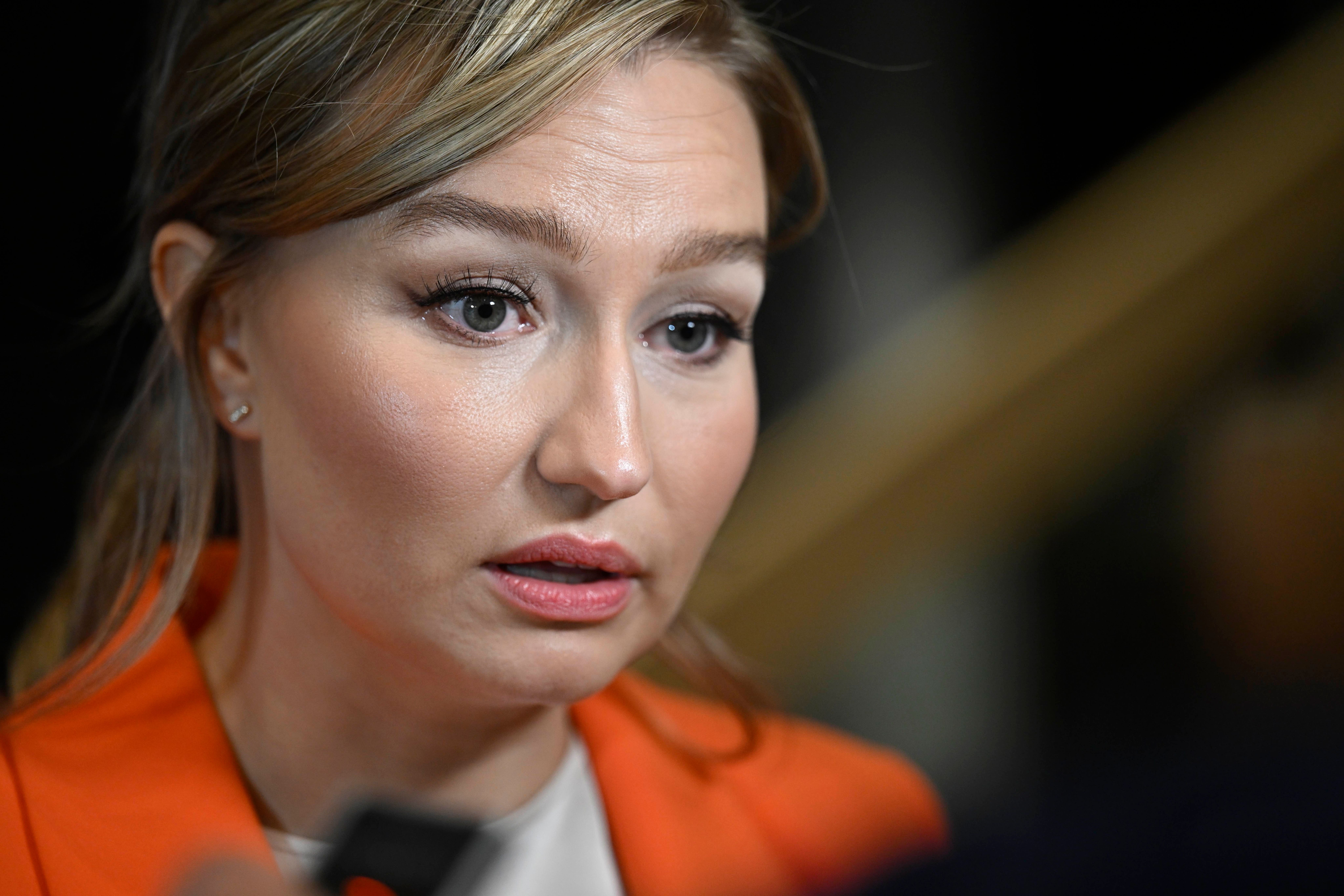 Energi- och näringsminister Ebba Busch (KD). Foto: Fredrik Sandberg/TT