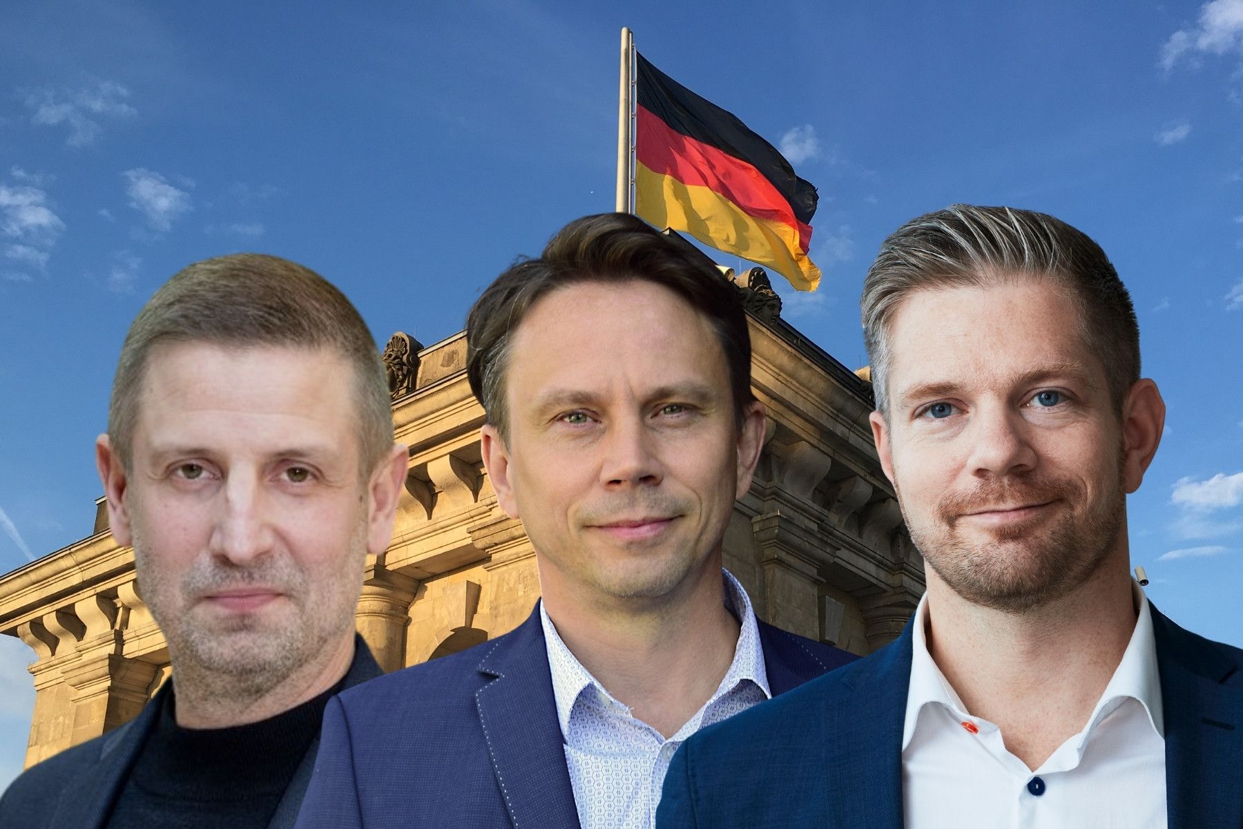 Torbjörn Kaliff, Clas Berglund och Erik Nordman. Foto: Pressbilder/Canva.