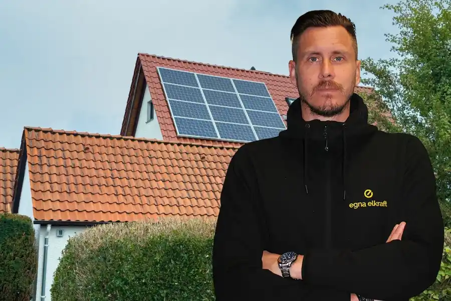 Marcus Bengtsson, Egna Elkraft. Foto: Pressbild/Canva.