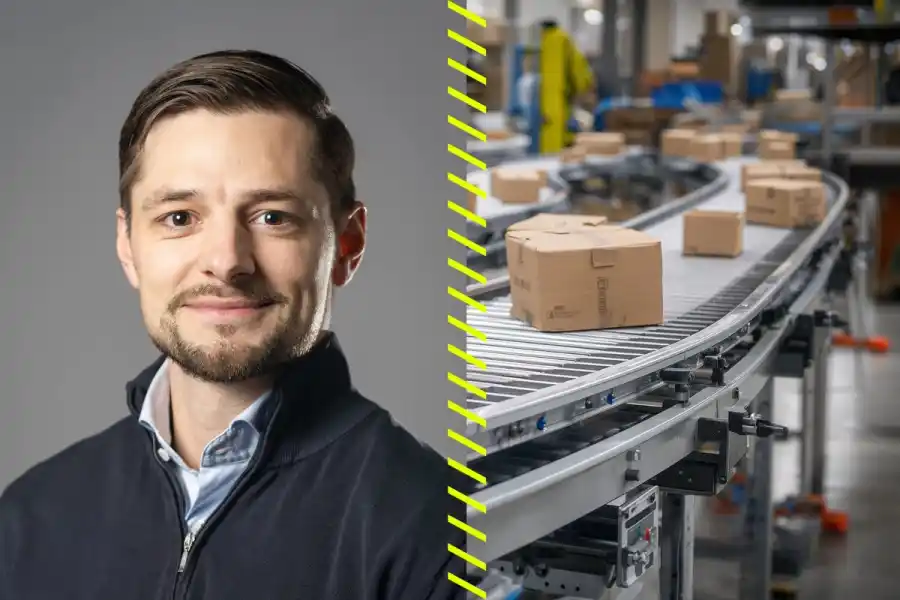 Niklas Nygren, vd på Relevator. Foto: Relevator och Canva.