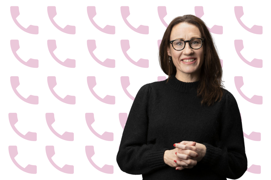 Nicolina Fransson, grundare av Ommej. Foto: Press/collage av Impact Loop.