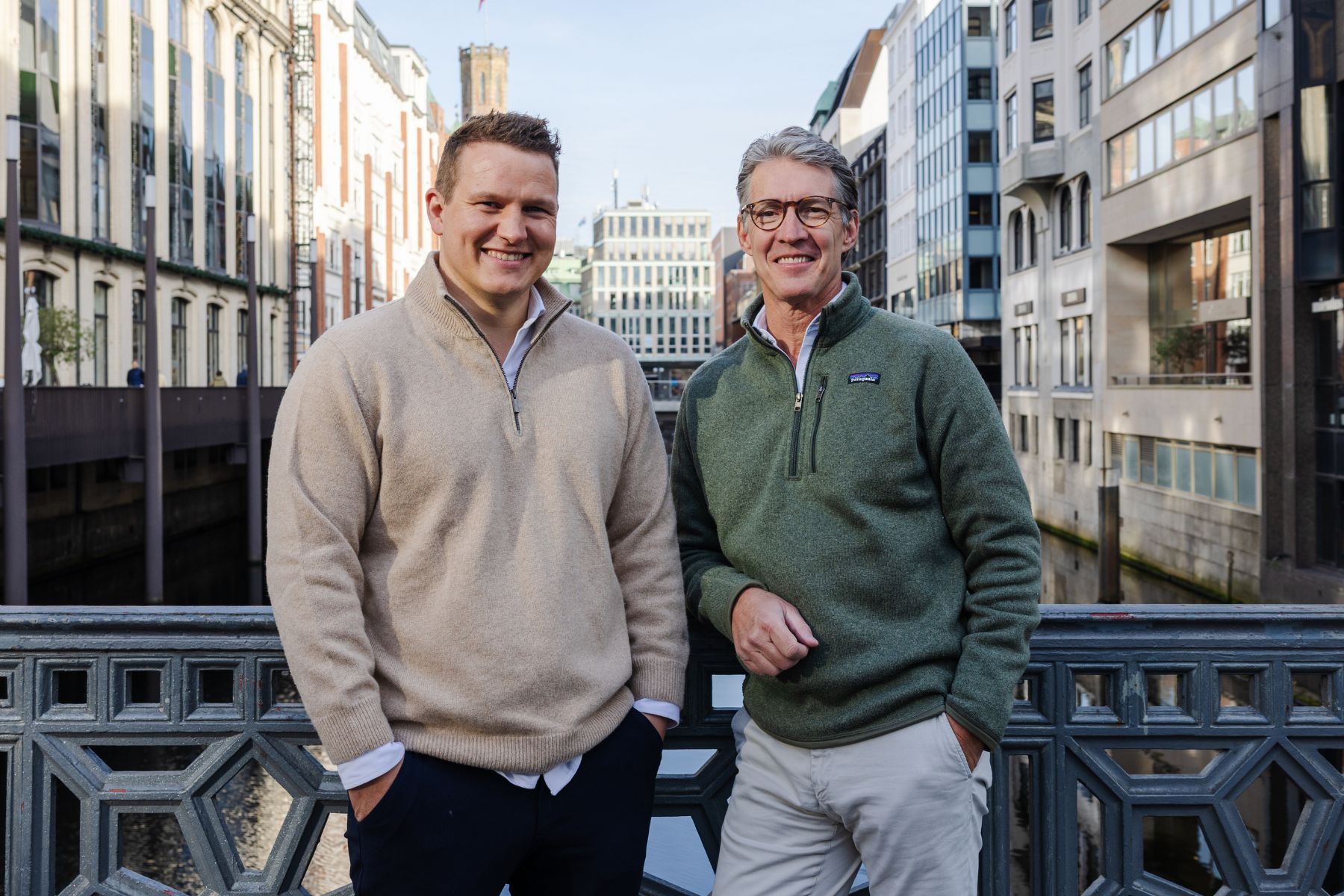 Oyster Bay's managing partners Felix Leonhardt and Christoph Miller. Supplied