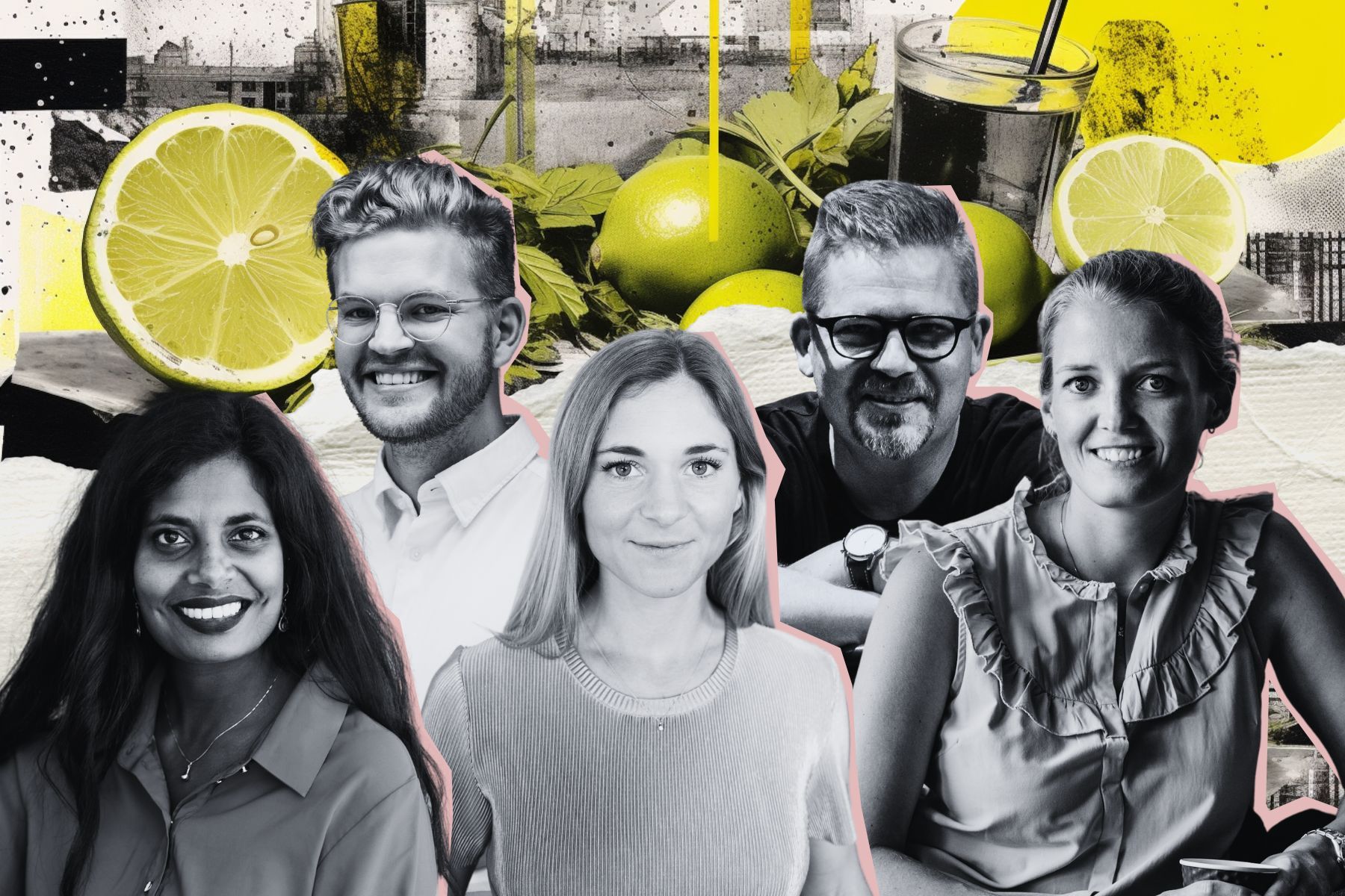 Åsa Sandberg, Hjalmar Ståhlberg Nordegren, Elsa Bernadotte, Christian Pettersson och Mette Lykke.