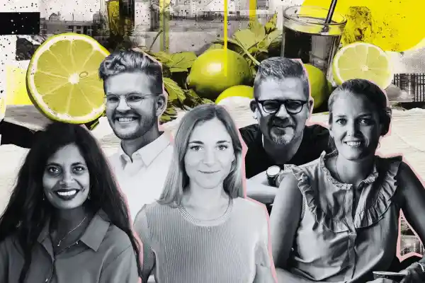 Åsa Sandberg, Hjalmar Ståhlberg Nordegren, Elsa Bernadotte, Christian Pettersson och Mette Lykke.