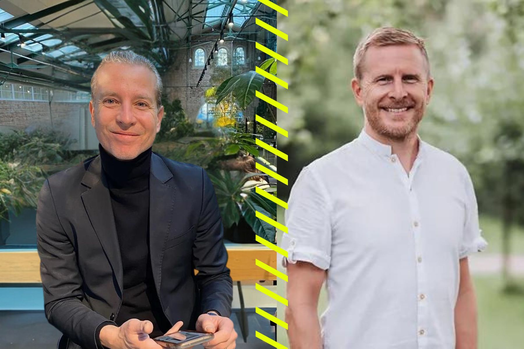 Per Hjalmarö, vd, och Daniel Oddhammer, grundare på Generation Waste. Foto: pressbilder.