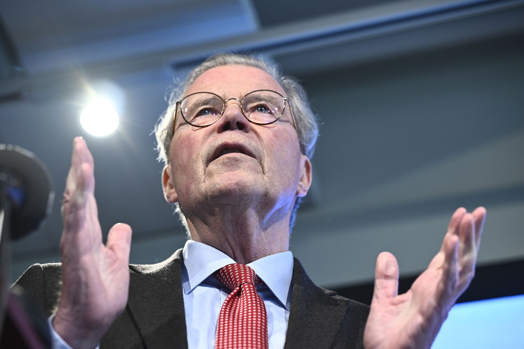 Wallenberg-veteranen Leif Johansson. Foto: TT.