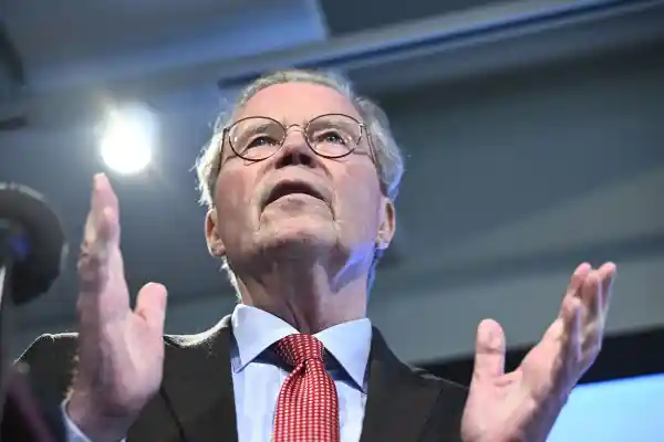 Wallenberg-veteranen Leif Johansson. Foto: TT.