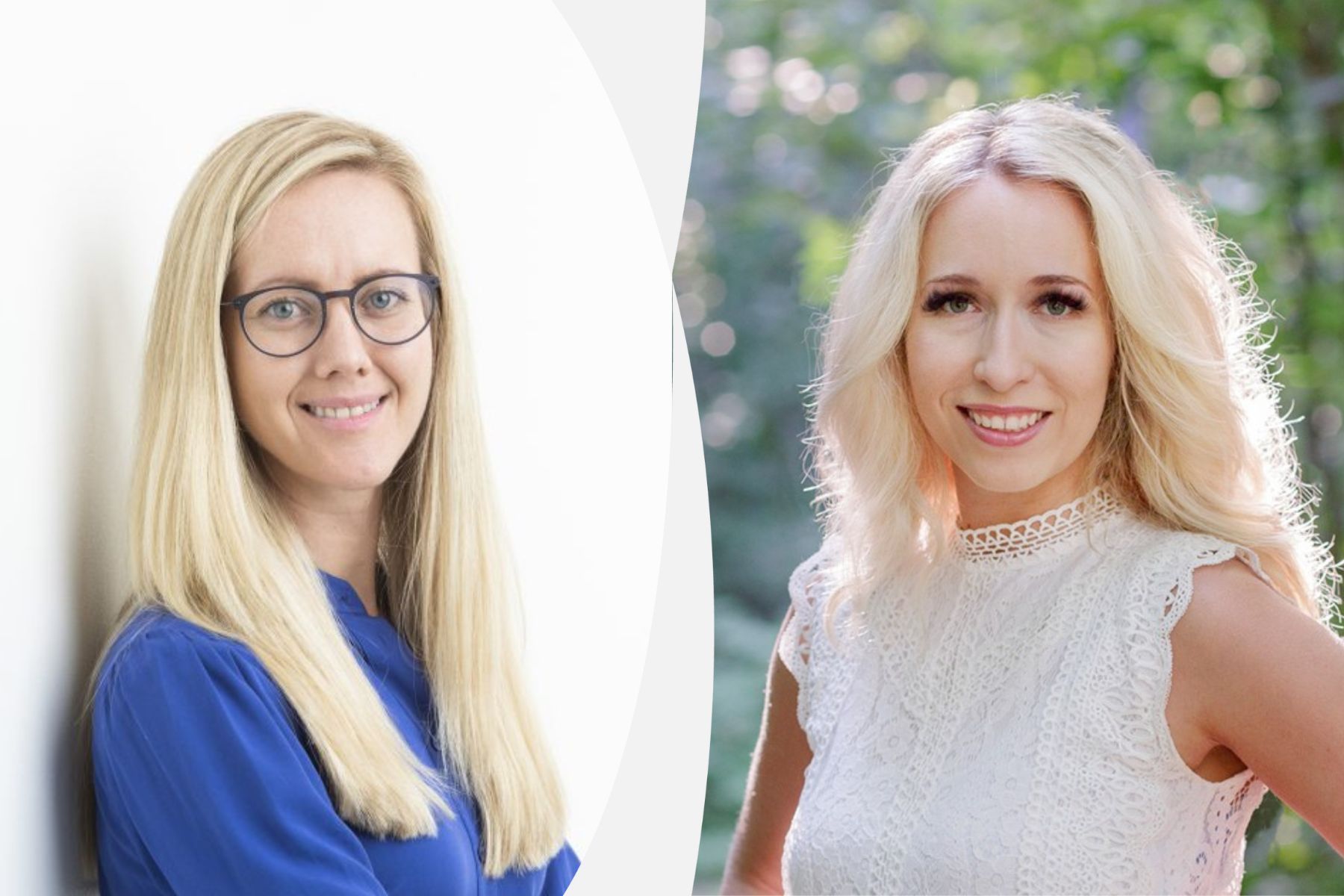 Sarah Häger och Michelle Fee Maier. Foto: Pressbilder