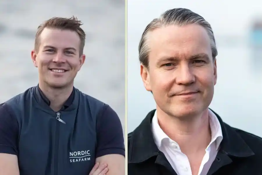 Simon Hilmersson och Christer Olausson. Foto: pressbilder.