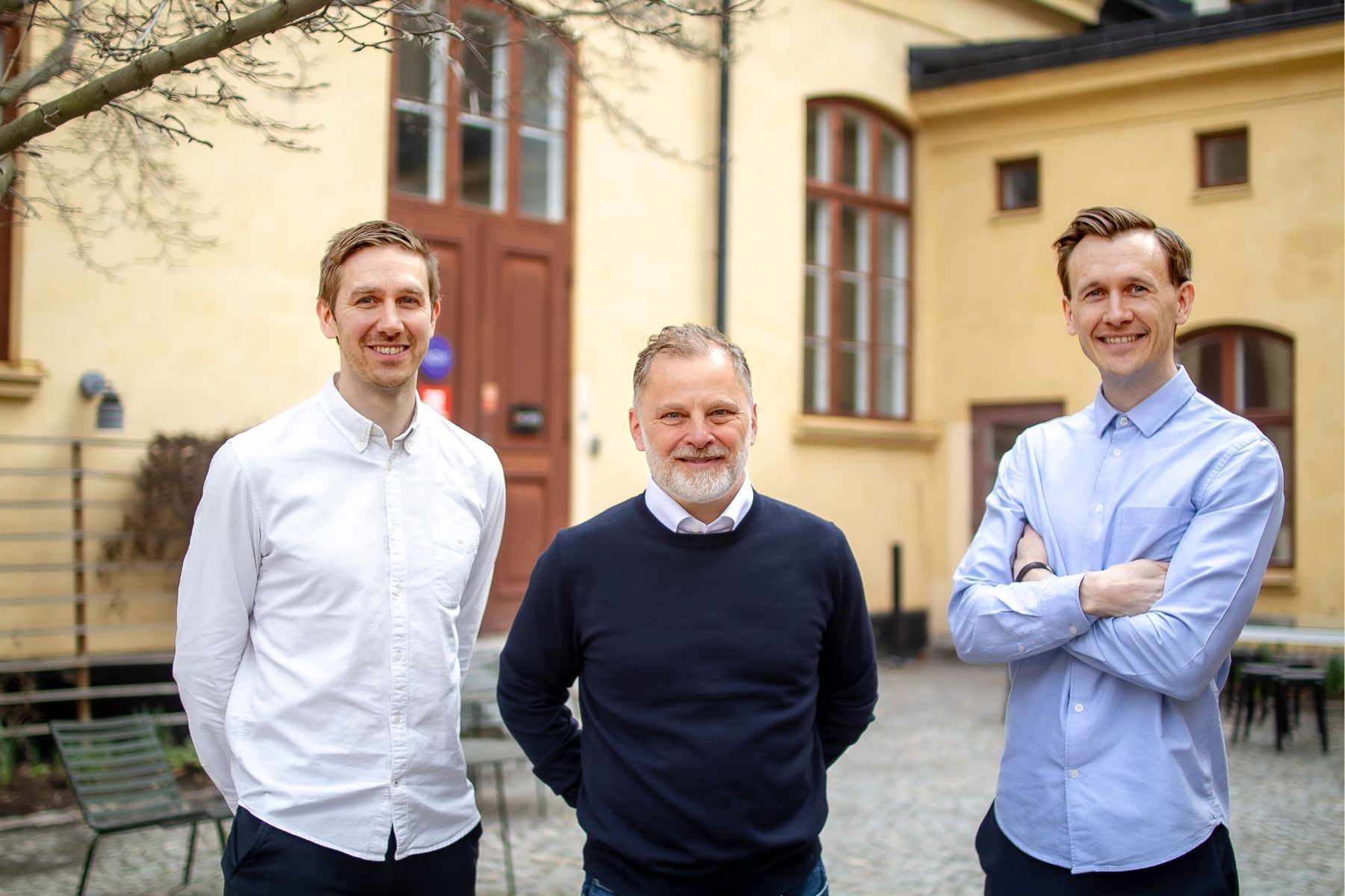 Pelle Tunell, Anders Frankel och John Sjulander. Foto: Plant.