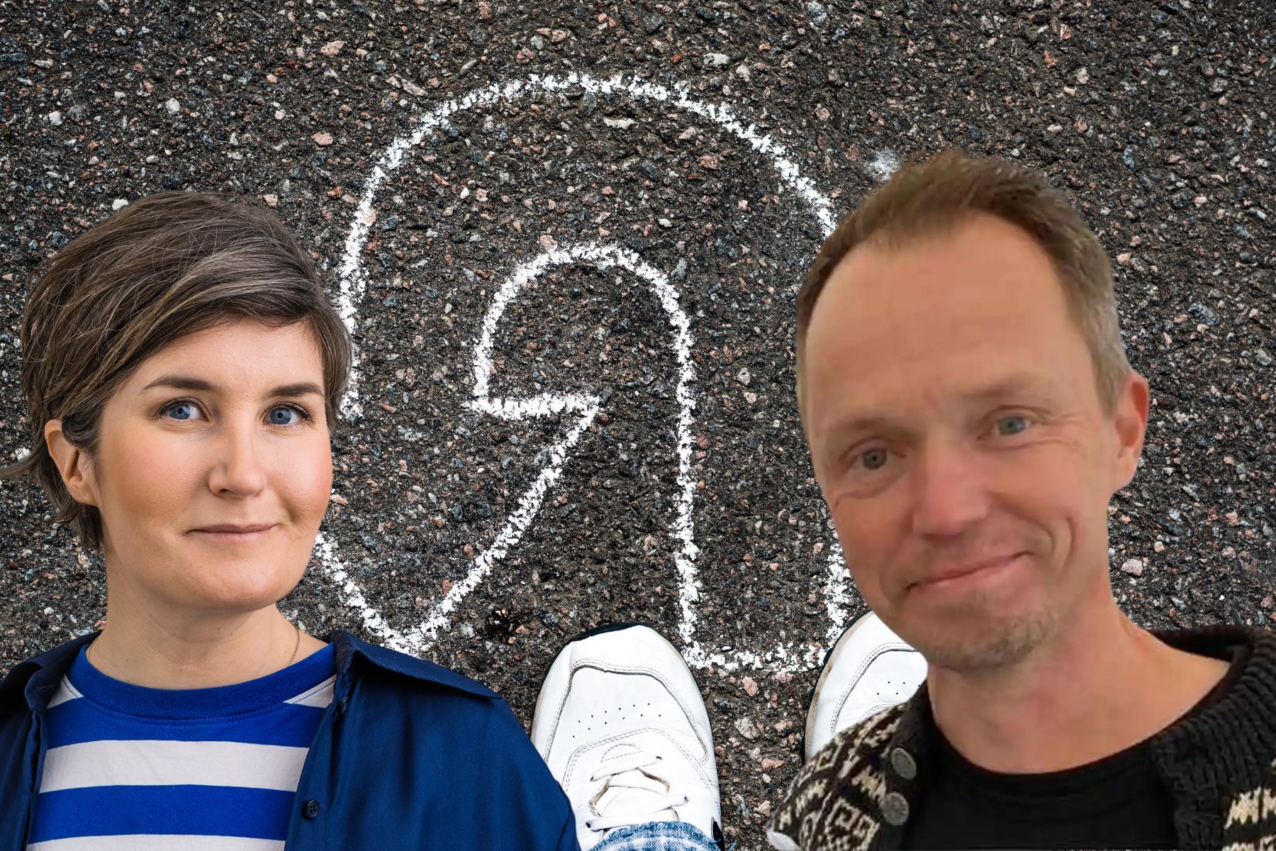 Anna Haupt och Sven Wolf. Foto: pressbild.