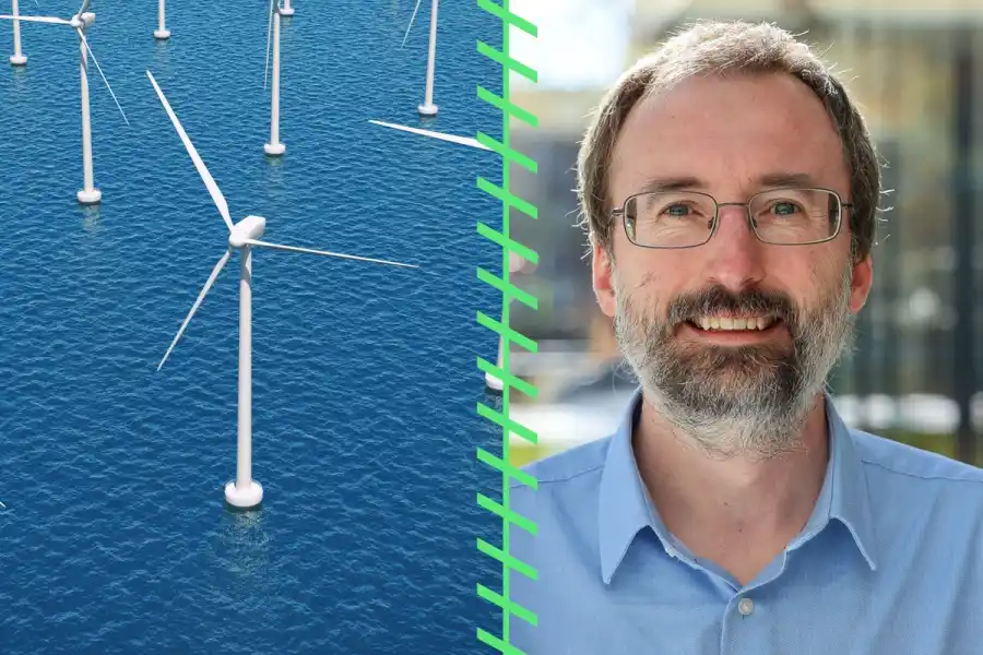 David Flood, Vattenfall. Foto: Canva/Pressbild. Collage: Energy Loop.